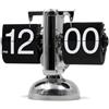 Mimdixy Orologio Da Scrivania Stile Retrò, Orologio Flip down Con Design(Nera) | Numeri Grandi Meccanici Classici, Orologio Analogico Tavolo Fogli Mobil Decorazione per Studio La Casa E L'ufficio Soggiorno