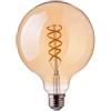 V-TAC VT-2075 5W G95 FILAMENT BULB COLORCODE:1800K AMBER GLASS