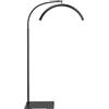 ZEKAHOV Lampada da Pavimento LED Mezzaluna - Lampada Professionale Senza Ombra per Tecnici delle Ciglia, Estetiste e Tatuatori | Regolabile per Estensioni delle Ciglia, Arte delle Unghie, Casa e