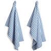 FILU, strofinacci per la cucina, Cotone, blu/bianco, 100 % Baumwolle / 4er Pack