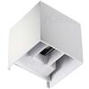 Kanlux Applique a LED per esterni REKA angolare bianco IP54 cubo