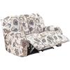 JORTUIO Copridivano Relax Reclinabile Elasticizzato Con Tasche Fodera Per Poltrona 1 2 3 Posti ,Universale Coprisedile Chivas Poltrona Reclinabile Relax Completo Elasticizzato, Copertura Per Poltrona ( Color