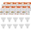 Maxled, Light is Led! 10 Pezzi Faretti LED 12V Lampadine LED GU5.3 MR16 5W Equivalenti 50W 4000K Bianco Neutro 350 Lumen Angolo del Fascio di 100 Gradi Non Dimmerabile Ø50 x 54mm