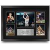 HWC Trading FR A3 Larry Bird Celtics Regali Stampati Autografo Firmato Presentazione Display Per Gli Appassionati Di Basket Memorabilia - A3 Incorniciato