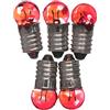 Holyart Luci presepe e lanterne: Lampadina E10 rossa 5 pz. 3,5-4,5v.