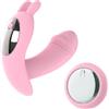 ModexO Uovo vibrante Palline per mutandine indossabili telecomandate con vibratore a doppio motore, giocattoli sessuali a 10 velocità Per Macchina per il sesso con uova vibranti per donna