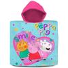 Kids Licensing Kids Euroswan - Poncho in cotone 60 x 120 cm Peppa Pig, Multicolore (PP09058)
