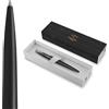 Parker Jotter XL Penna a sfera | Collezione Legacy of Flight | Rifiniture cromate | Punta Media | Inchiostro blu | Confezione regalo