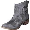 Generic Tronchetti Donna Scamosciati Stivaletti Morbidi Tacco Basso Western | Autunno Inverno Comodi Stivali alla Caviglia Arricciati Punta Tonda Senza Lacci Casual Vintage Fashion Scarpe Eleganti Chic