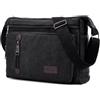 FANDARE Borsello Uomo Tracolla in Tela Leggera | tela resistente, multi tasche, impermeabile, Perfetto per ufficio, lavoro, viaggio, Pratico, leggero e capiente