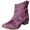 Generic Tronchetti Donna Scamosciati Stivaletti Morbidi Tacco Basso Western | Autunno Inverno Comodi Stivali alla Caviglia Arricciati Punta Tonda Senza Lacci Casual Vintage Fashion Scarpe Eleganti Chic
