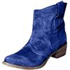Generic Tronchetti Donna Scamosciati Stivaletti Morbidi Tacco Basso Western | Autunno Inverno Comodi Stivali alla Caviglia Arricciati Punta Tonda Senza Lacci Casual Vintage Fashion Scarpe Eleganti Chic