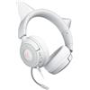 Razer Cuffia Razer Kraken Kitty V3 X a padiglione per gaming 3.5mm con microfono Rosa/Bianco [RZ04-05350300-R3M1]