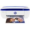 HP Smart DeskJet 3760 T8X19B Stampante Fotografica Multifunzione A4, Scroll Scan, Wi-Fi Direct, No Stampa Fronte/Retro Automatica, 4 Mesi Instant Ink Inclusi, Blu