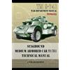 War Department TM 9-741 Staghound Medium Armored Car T17E1 Technical (Tascabile)