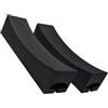 CAZSTYK Cuscinetti per Trasporto del Tetto della, Soft Protective Case | Supporto superiore curvo per auto per la configurazione degli accessori per l ' attrezzatura da guida da spiaggia
