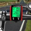 Helilyco Tachimetro per bicicletta, contachilometri, contachilometri, impermeabile, retroilluminato, per la maggior parte delle biciclette, colore: nero e bianco