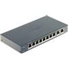 HIKVISION DS-3E1510P-EI/M - SWITCH 8PT GIGABIT POE + 2PT GIGABIT RJ45, 80W HIKDS-3E1510P-EI-M - HIKDS-3E1510P-EI-M