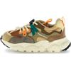 Flower Mountain Yamano 3 Junior Sneakers Cuoio Taupe Brown