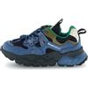 Flower Mountain Yamano Bimbo Sneakers Outdoor in Suede e Tessuto Blue Dark Grey