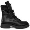 Mad Mind Anfibio Donna in Pelle Nero