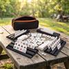 Gioco Del Mahjong Portatile Compatto Set da Viaggio di Mahjong Tradizionale per