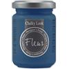 FLEUR DESIGNER'S PAINT | Pittura ad Acqua, Effetto Gesso Naturale, Extra Opaca, Fleur Chalky F65, Colore Nelson Blue, Made in Italy, Formato da 130 ml