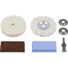 wolfcraft Set hobbistico per lucidatura da 5 pezzi I 2178000 I Il pratico set all-in-one