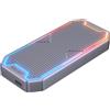Unitek UNITEK SolidForce Spectrum SSD enclosure Grigio M.2