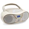 Metronic MOOOV 477403: Lettore CD portatile con radio, USB e altoparlante - Mini radio portatile