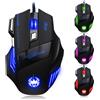 Zelotes Mouse da gioco LIHAO 5500DPI, 7 pulsanti, USB, cablata, per giocatori professionisti, modello ZELOTES T80