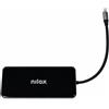 Nilox, hub USB-C 12-in-1, stazione dock, design sottile, plug & play