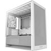 NZXT H3 Flow - Case per PC Micro-ATX con ottimizzato flusso d'aria - Bianco