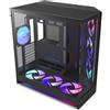 NZXT H9 Flow RGB+ - Case per PC ATX a doppia camera - Nero