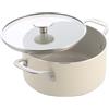 KitchenAid Pentola da forno in alluminio KitchenAid con coperchio in vetro, 20 cm/3,11 L, rivestimento antiaderente in Vetroceramica senza PFAS