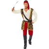 amscan Pirate Shipmate Xtra Large Set di Costumi, Multi, XL (Pacco da 2) Uomo