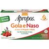 Apropos Gola Naso Integratore Balsamico Vie Respiratorie Gusto Lampone Ed Erbe Alpine 16 Pastiglie