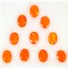 Egemdiamond Opale Fire Arancio Naturale Ovale Hot Rainbow 10pz 4.82ct 7x5mm