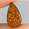 Egemdiamond Ammolite Naturale Canada Ologramma Hot Rainbow Luster 4,54ct 13x8mm Gemma