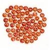 Egemdiamond Lotto Zaffiro Arancione Naturale Taglio Round Diamond 60 Pz 3.24ct 2.2mm
