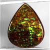 Egemdiamond Ammolite Naturale Hot Rainbow Luster Canada 8,95 Ct 15,5x13mm Pietra