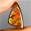 Gemsporium Ammolite Naturale Hot Rainbow Luster 8.17ct 17.5x9x5mm
