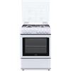 DE LONGHI Delonghi DL664EW Cucina Gas 4 Fornelli con forno Elettrico da 60 cm Bianco