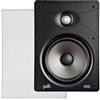 Polk Audio V85 Vanishing in Wall Speaker (singolo) - ideale per grandi stanze, dispone di driver a cono polimero composito, girevole Mount Silk Dome Tweeter, facile installazione, include griglia