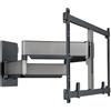 Vogel's Elite TVM 5855 Staffa TV Girevole Ultraresistente fino a 100'' | Design ultra-robusto e piatto con struttura a quattro bracci, girevole fino a 120°, max. 75 kg, certificato TÜV, VESA 600x400