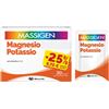 Massigen Magnesio e Potassio Integratore con Vitamina A C ed E, 30 Bustine