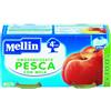 Danone nutricia spa soc.ben. MELLIN OMOG PESCA MELA 2X100G