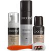 Coccine- Kit Pulizia Scarpe 4in1, Kit Cura Scarpe, Pulitore Camoscio, Nabuk | Antiacqua, Nubuck Cleaner Super, Suede, Spazzola Pulizia, Spray Impermeabilizzante, Mousse Detergente, Ravvivante Colore