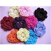 YYCRAFT - Confezione da 20 applique a forma di fiori primaverili all'uncinetto, 5 cm
