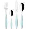 Guzzini - Feeling, Set 24 Posate Colorate - Verde Acqua - 23000036